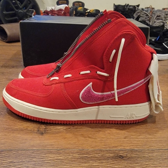 Nike Air Force One High "Emotionally Unavailable" Sz 10.5 - Picture 3 of 12